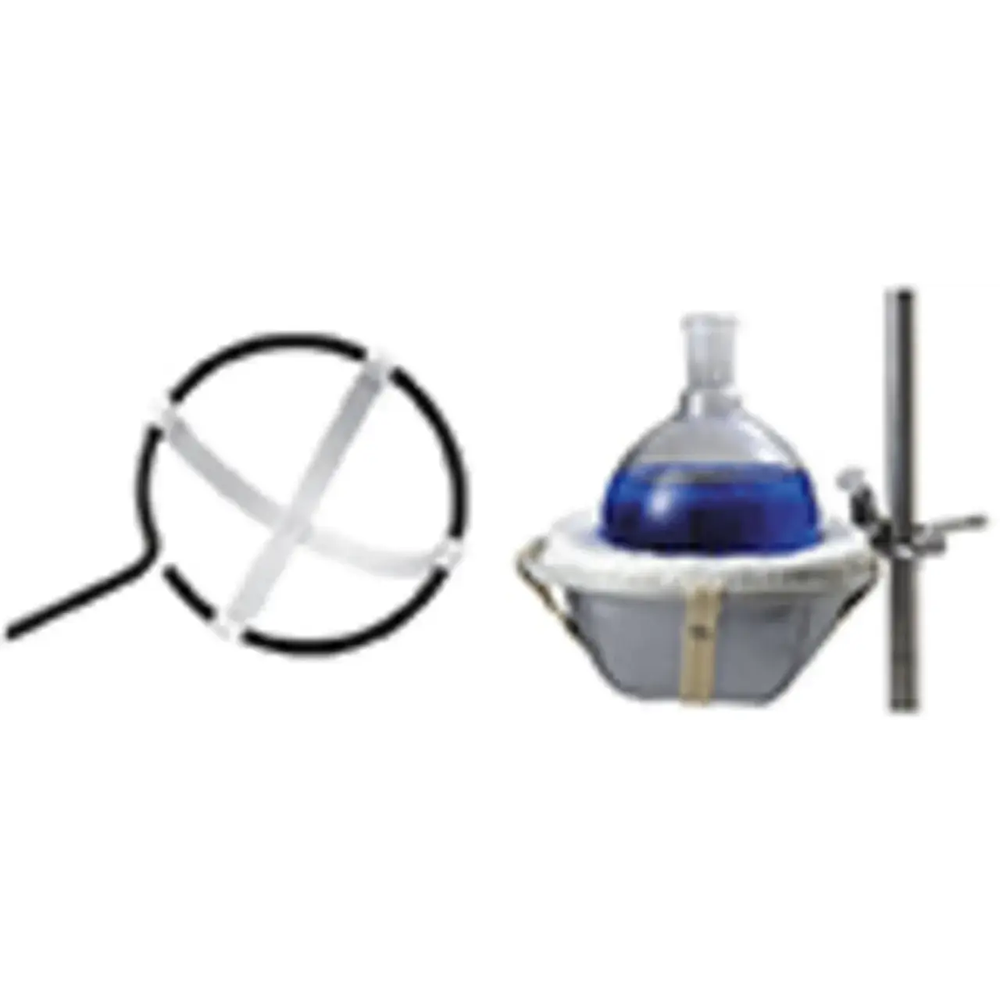 Extension support with fabric straps for 50ml fabric mantle